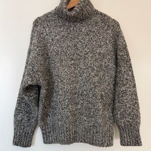 Zara Women’s Charcoal Turtleneck Sweater